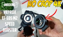 Unboxing Viltrox EF-EOS M2 Speed Booster - Solves 4K Crop Issue on Canon EOS M50!