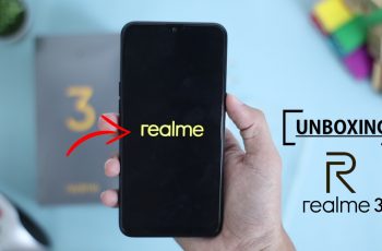 unboxing realme 3
