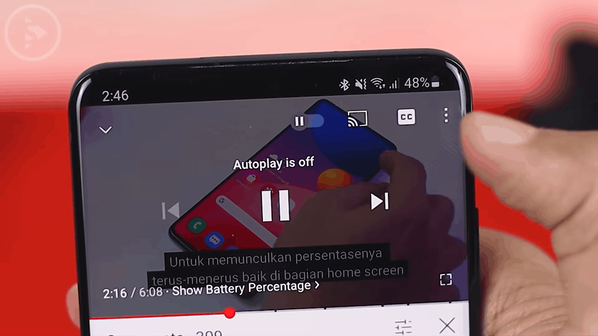 New Autoplay and Captions Position