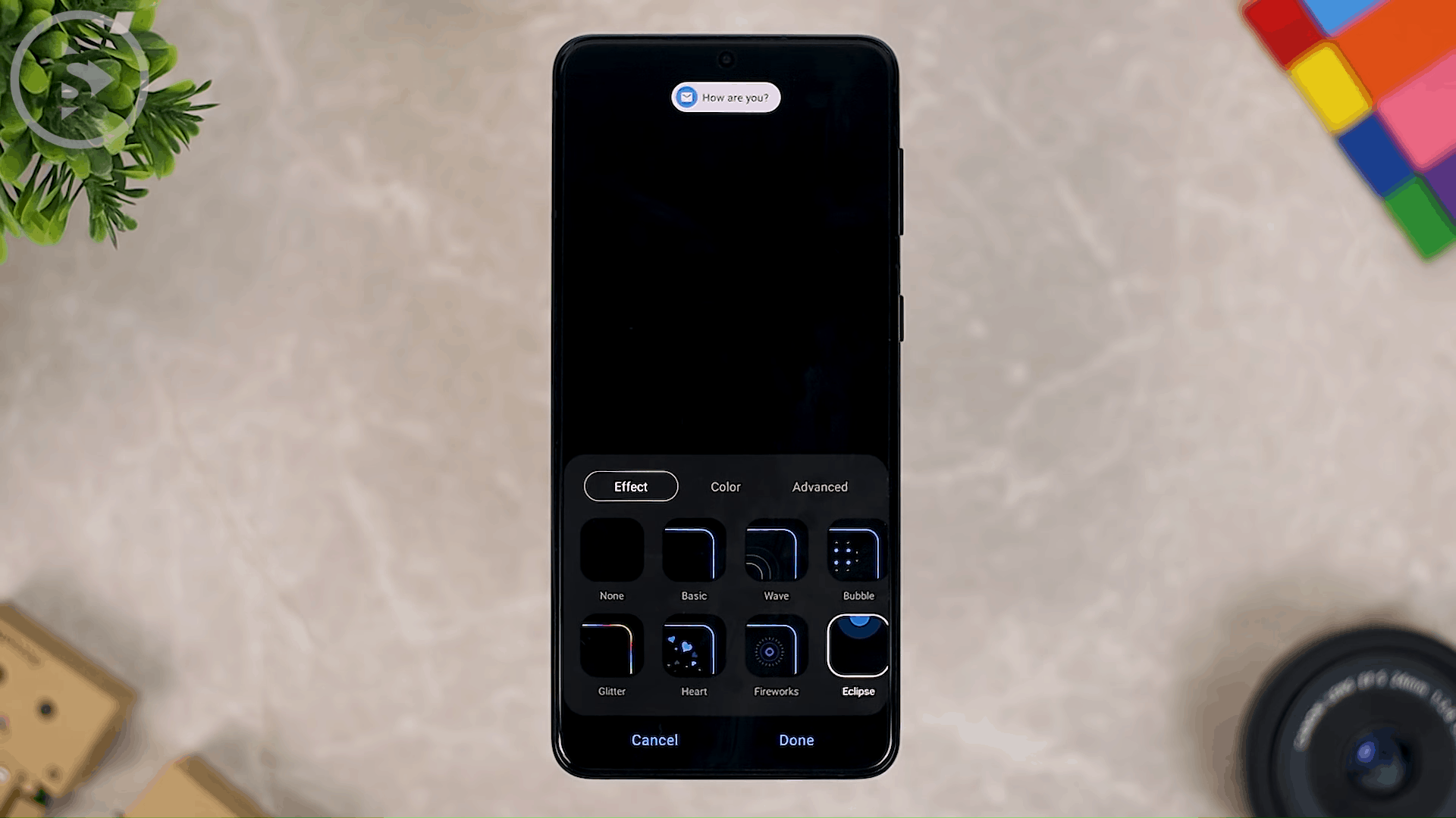 one ui 3.1 edge lighting