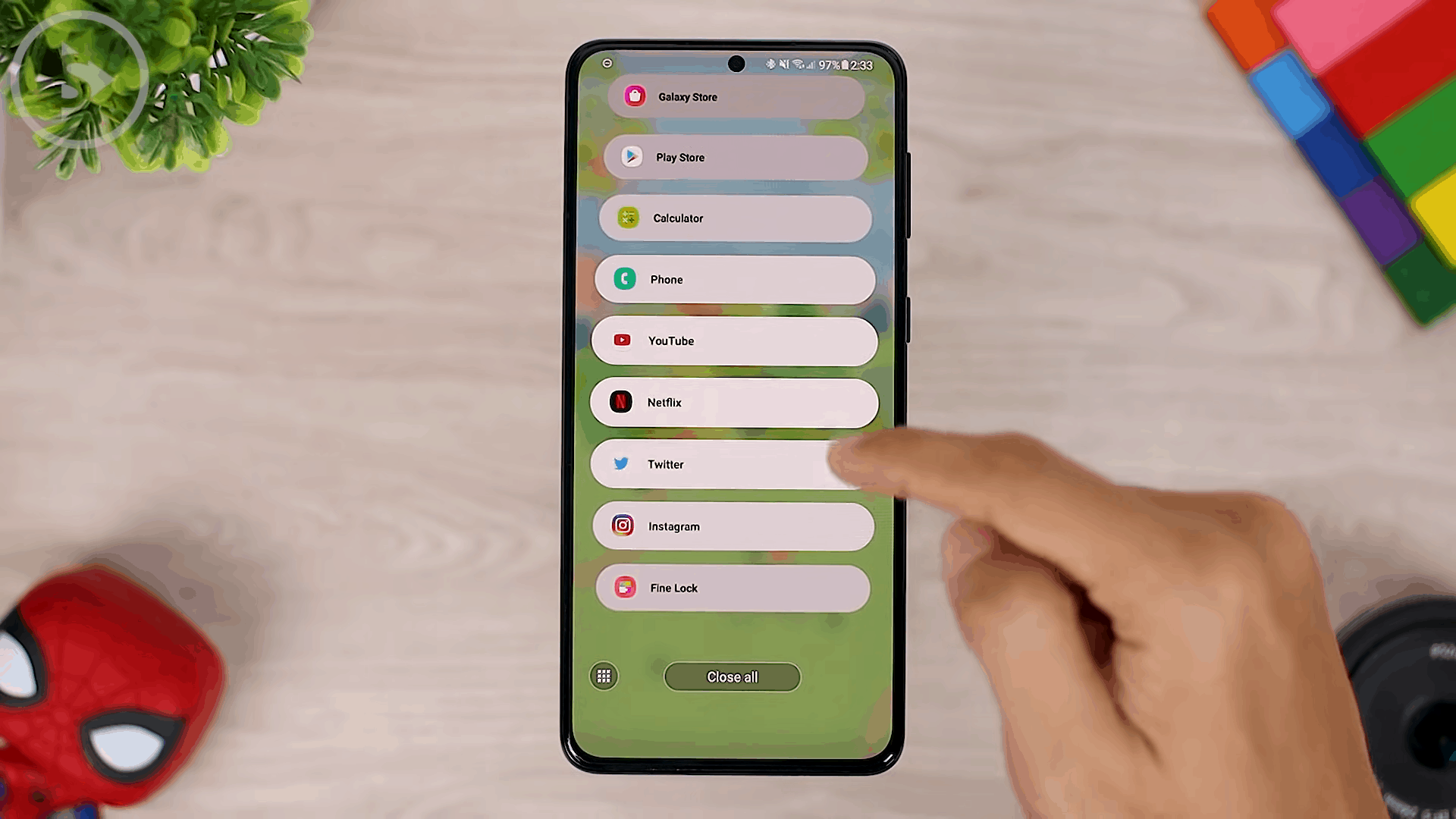 Circular List Effect on Task Changer - 8 COOL Features in the LATEST Good Lock Update April 2021