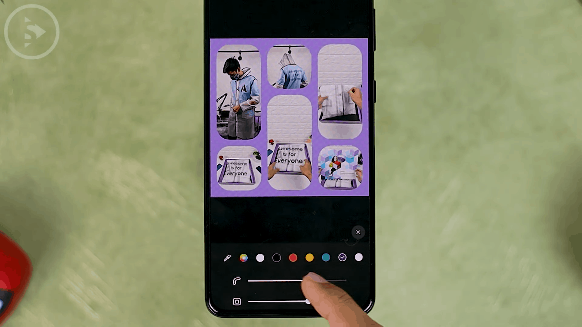 Create Collage - 4 Latest Features To Edit Photos and Videos in Various Versions of One UI Without Third Party Apps