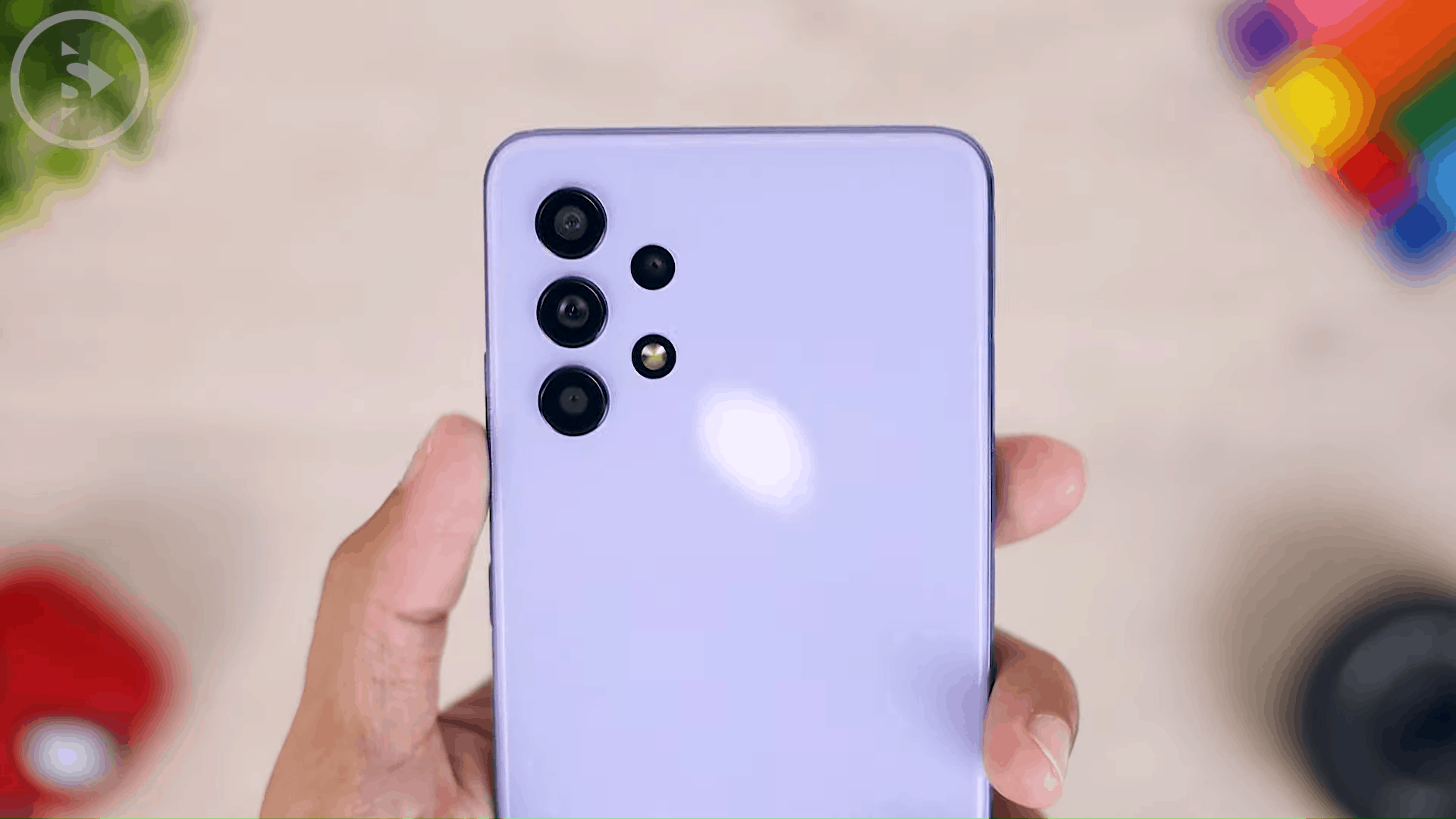 Camera and Back Frame Design on Samsung A32 - Unboxing Samsung Galaxy A32 90Hz AMOLED screen, 5000mAH battery and 64MP Camera