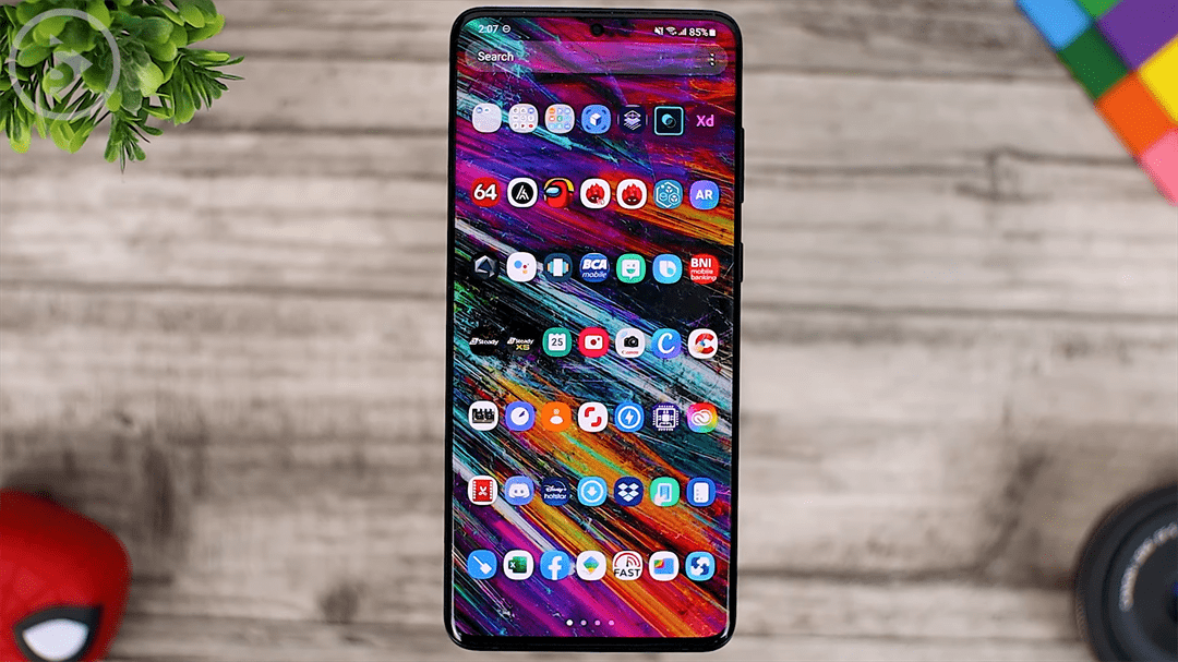 Blur Background Control - Tips on How to Change the Display of Recent Apps, Blur Background, Pop-up Folders & Latest Gestures in Home Up 2021