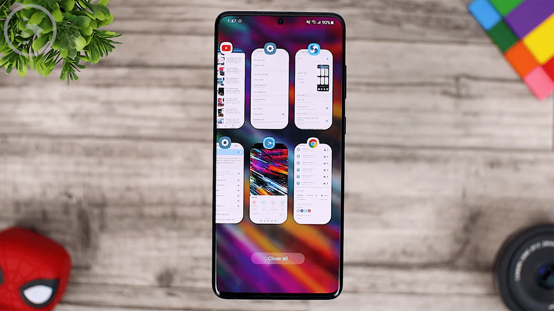 Task Changer Display - Tips on How to Change the Display of Recent Apps, Blur Background, Pop-up Folders & Latest Gestures in Home Up 2021