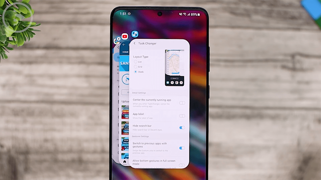 Switch to Previous Apps with Gestures - Tips on How to Change the Display of Recent Apps, Blur Background, Pop-up Folders & Latest Gestures in Home Up 2021