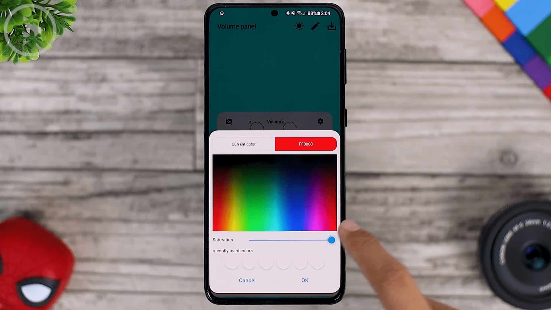Update Theme Park - New Features To Customize Volume Panel Color On Samsung Phones