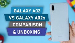 Unboxing and Comparison Galaxy A02 vs GalaxyA02s